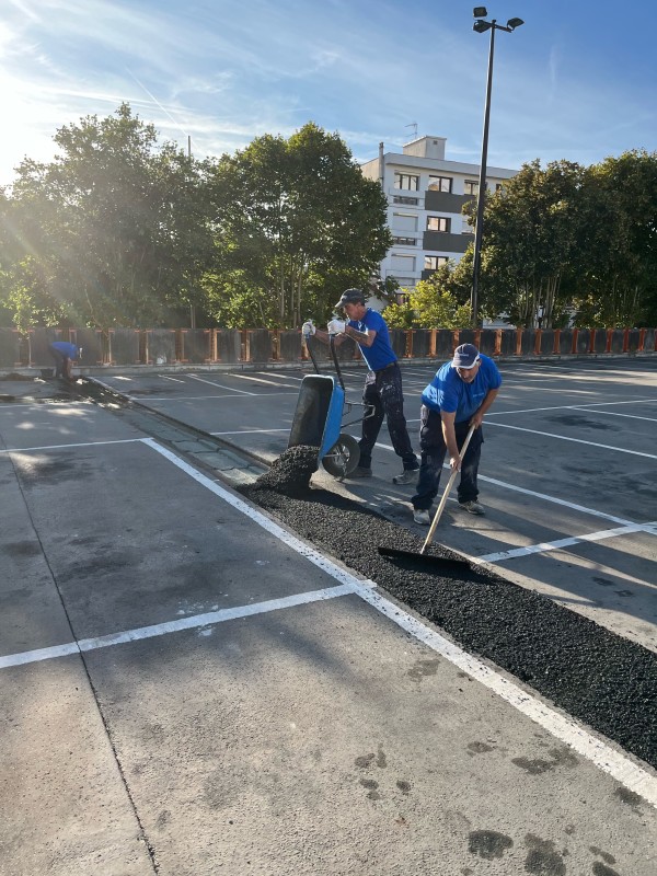 Mise en œuvre d’enrobé bitumineux à chaud